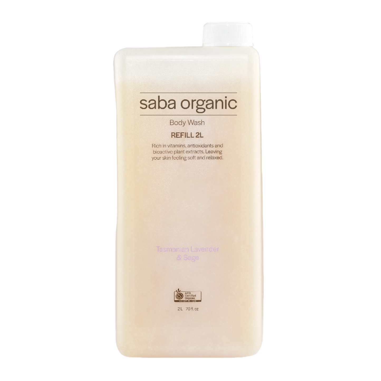 2L Refill - Body Wash Tasmanian Lavender & Sage