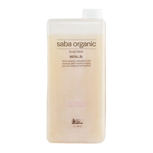 2L Refill Body Wash - Bergamot, Geranium & Peppermint