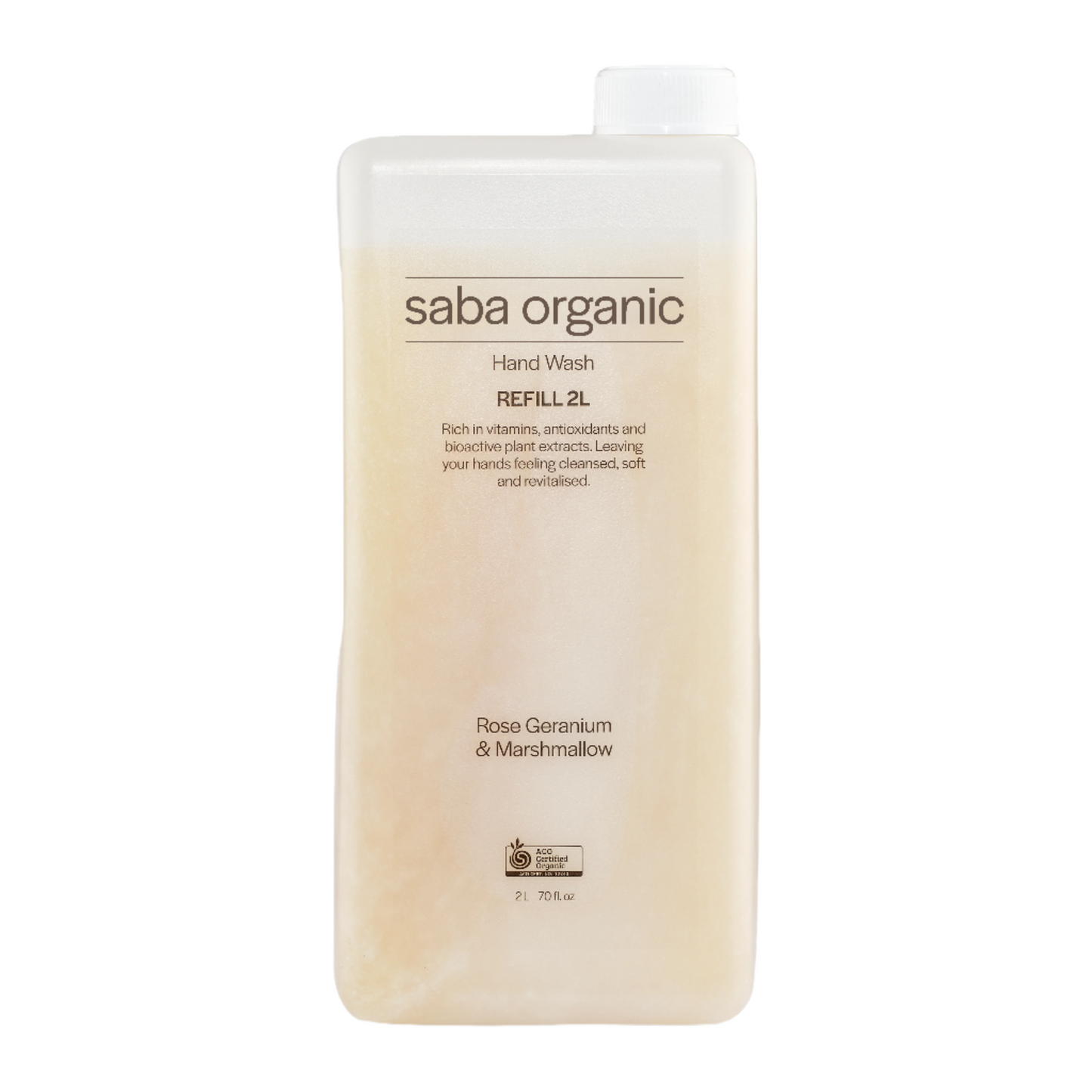 2L Refill - Hand Wash Bergamot, Geranium & Peppermint