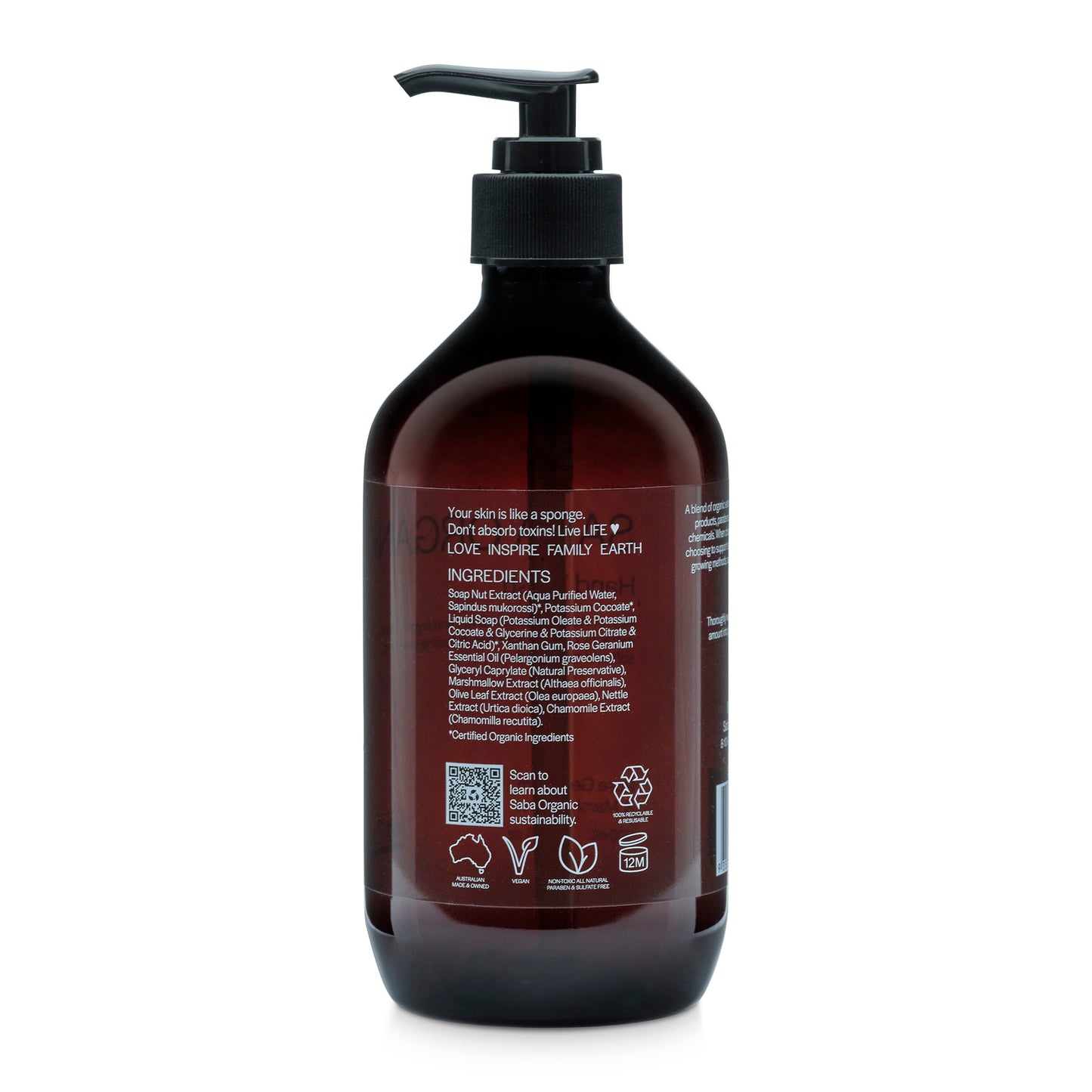 Hand Wash - Rose Geranium & Marshmallow