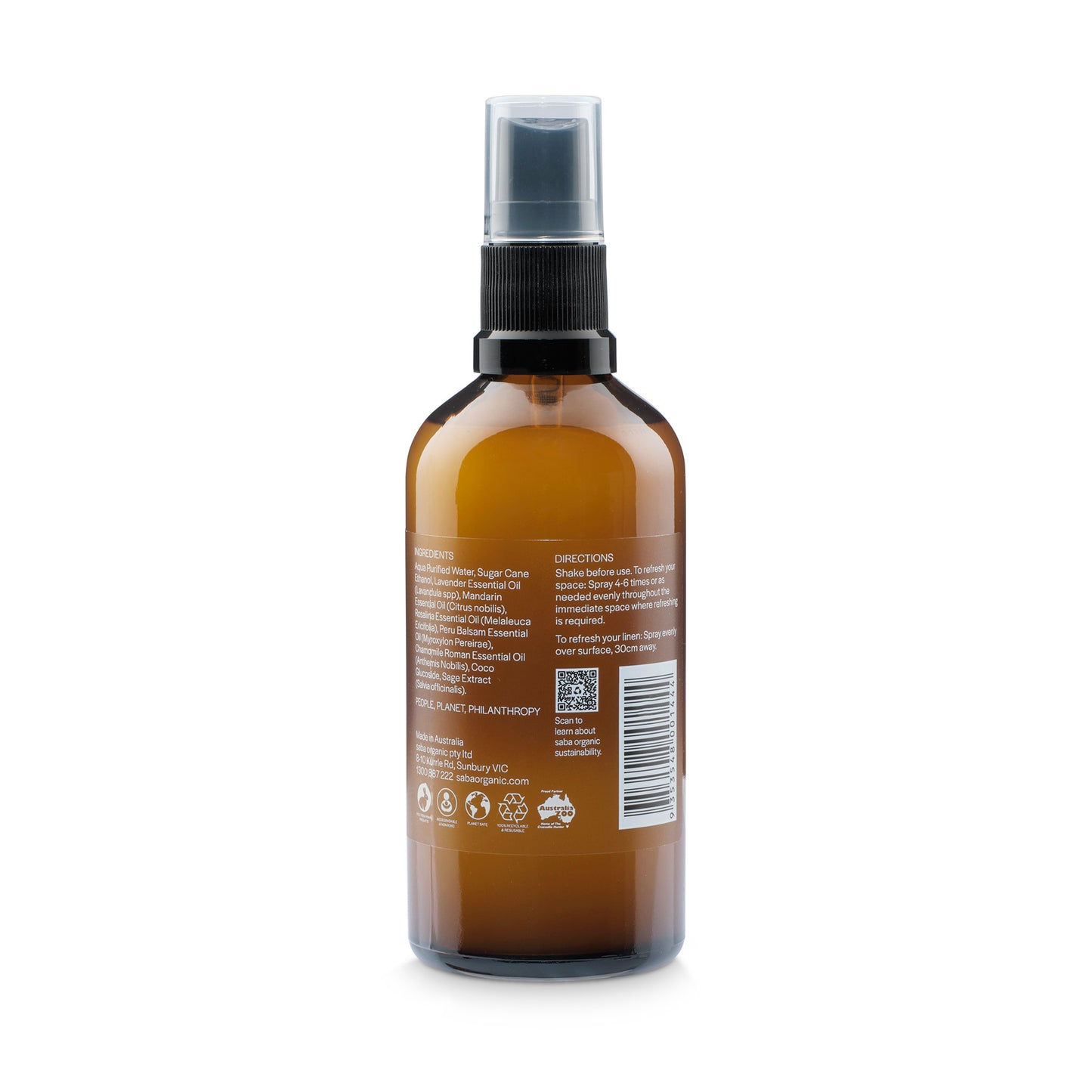 Room Spray - Tasmanian Lavender, Peru Balsam & Sage